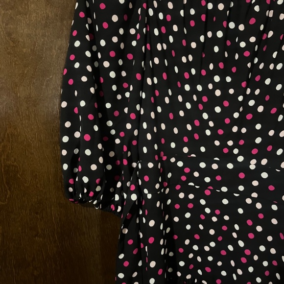 kate spade glimmer dot wrap dress - Picture 11 of 13